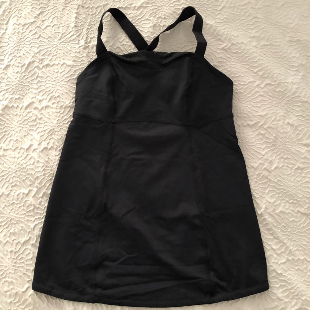 Lululemon Black Tank, Size 6